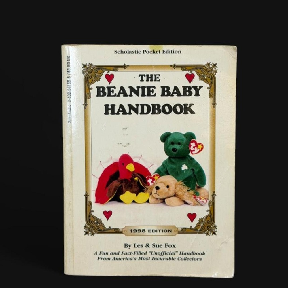 Vintage The Beanie Baby Handbook 1998 Edition - Les & Sue Fox Scholastic Paper